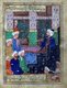 Iran / Persia: Delivering khutbah or Friday sermon in a mosque. Miniature from a Divan of Hafez Shirazi, Safavid, 16th century